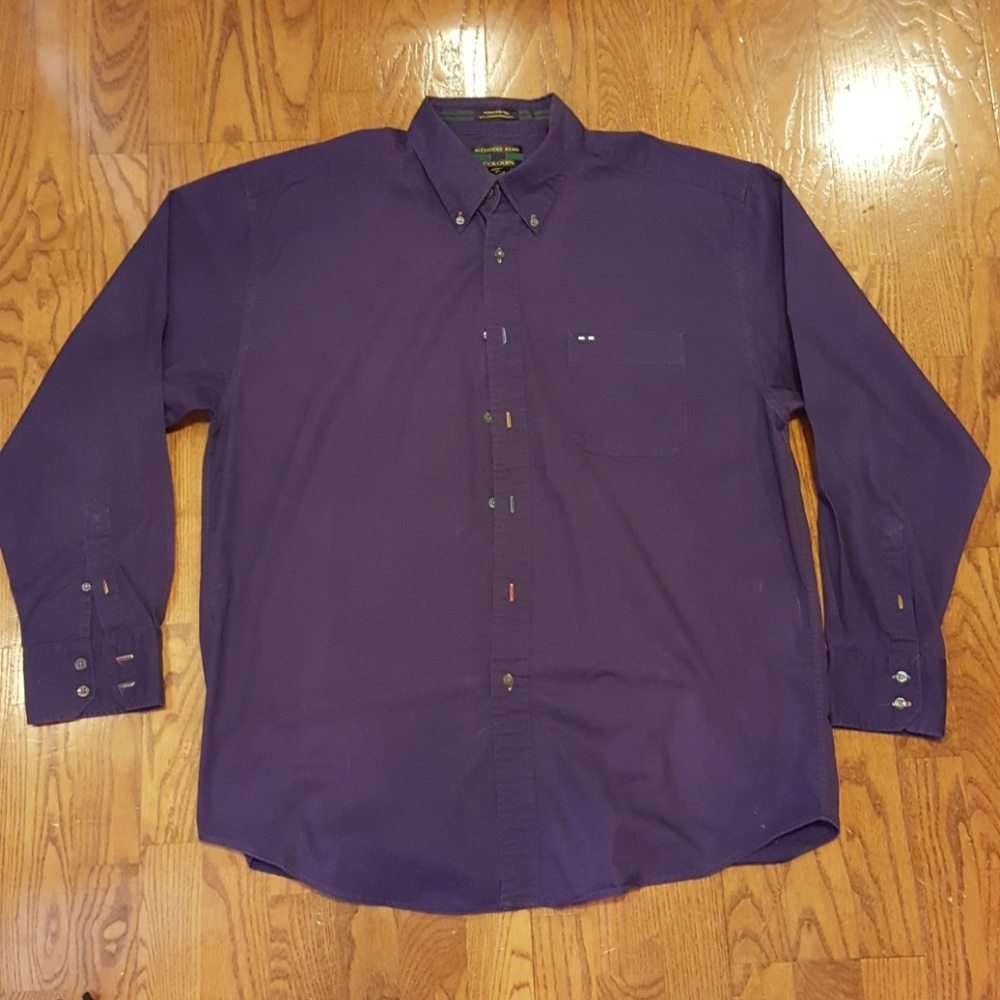 Men's long sleeve button down